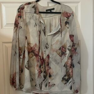 White House Black Market Blouse. Size 12